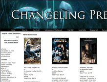 Tablet Screenshot of changelingpress.com